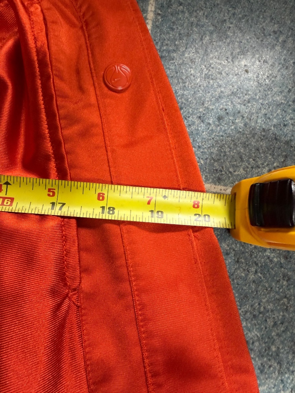 NIKE Vintage Tear-Away Basketball Pants Dazzling Orange Y2K era - Picture 7 of 16